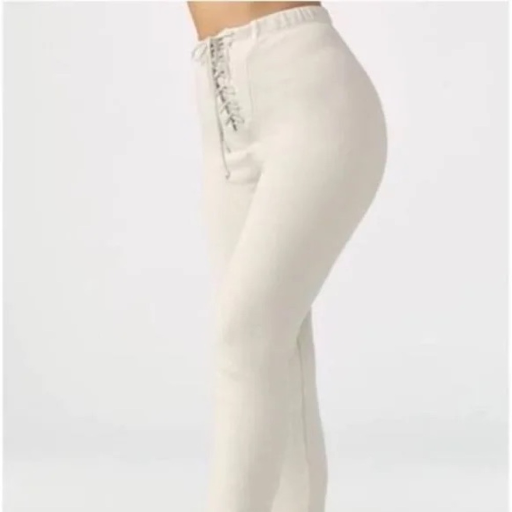 Joah Brown Lace up Jogger xs/s